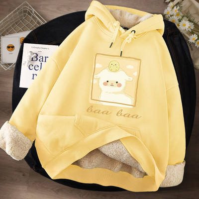 Női pulóver meleg béléssel és kapucnival - többféle modell