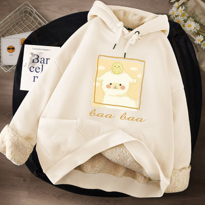 Női pulóver meleg béléssel és kapucnival - többféle modell