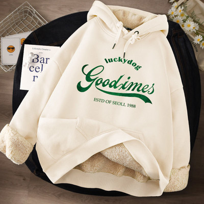 Női pulóver meleg béléssel és kapucnival - többféle modell