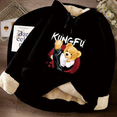 Νέο μοντέλο γυναικείο φούτερ με στάμπα και κουκούλα