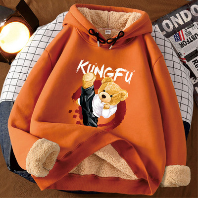 Νέο μοντέλο γυναικείο φούτερ με στάμπα και κουκούλα