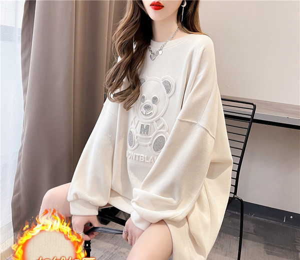 Laia mudeliga naiste dressipluus kaisukaru ja ümara kaelusega