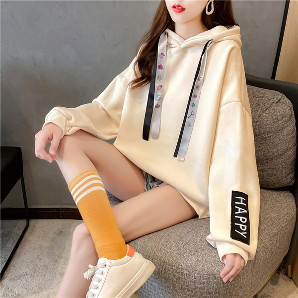 Uue mudeliga naiste sportlik kapuutsiga dressipluus