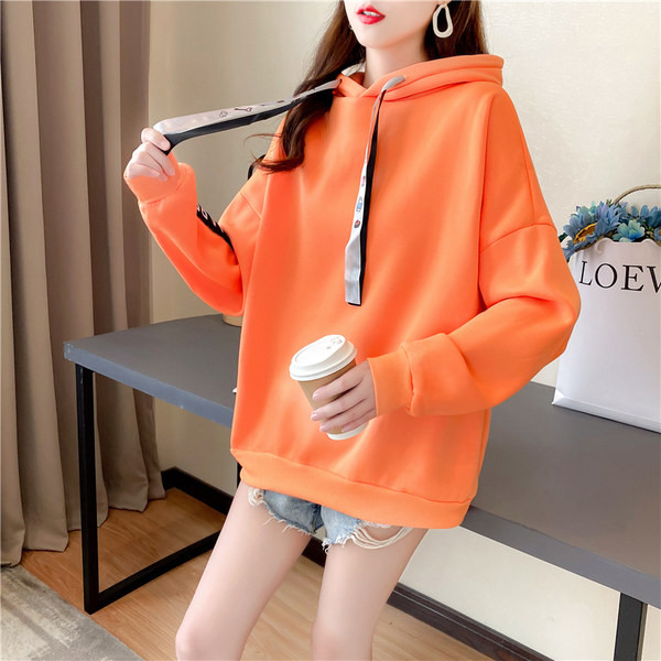 Uue mudeliga naiste sportlik kapuutsiga dressipluus