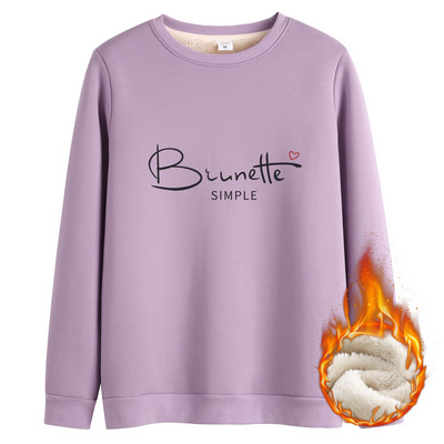 Naiste polsterdatud ümara kaelusega pluus