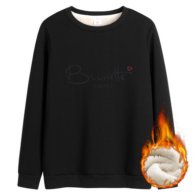 Naiste polsterdatud ümara kaelusega pluus