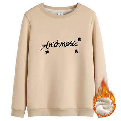 Naiste polsterdatud ümara kaelusega pluus