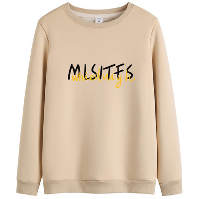 Naiste polsterdatud ümara kaelusega pluus