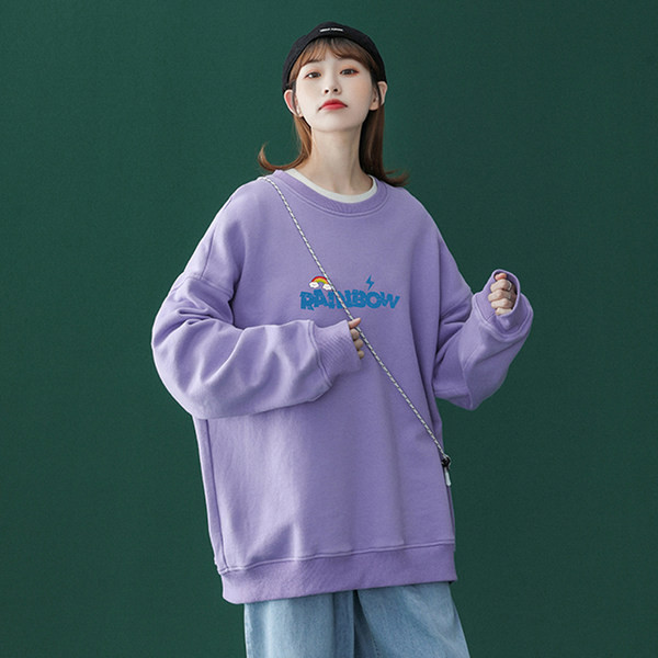 Φαρδύ μοντέλο γυναικεία μπλούζα με απλικέ