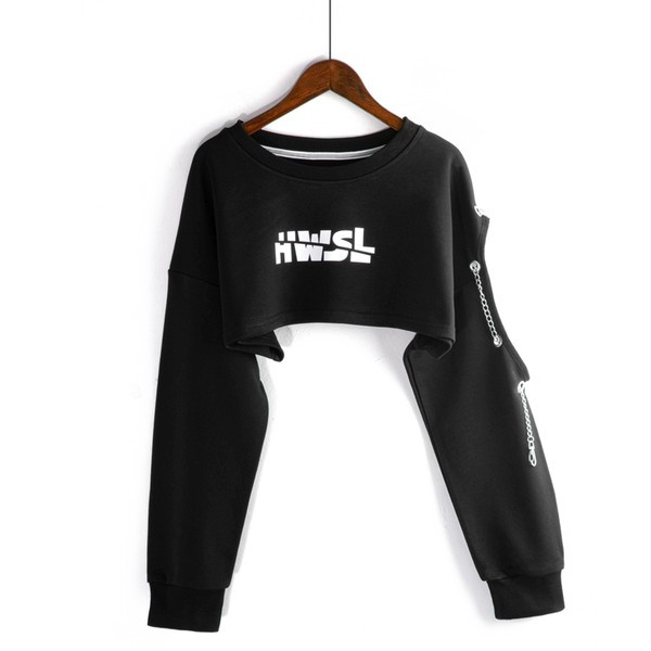 Moodne musta värvi ümara kaelusega naiste pluus