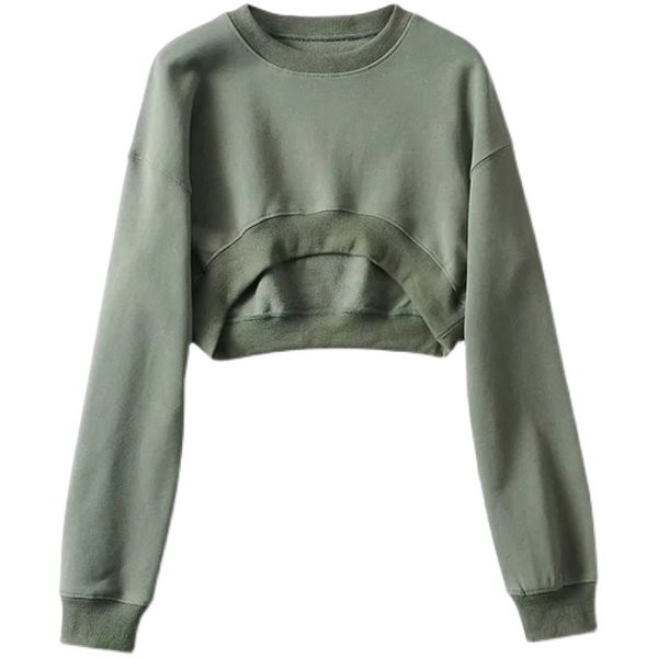 Vabaaja naiste lühike pluus ovaalse kaelusega – mitut värvi