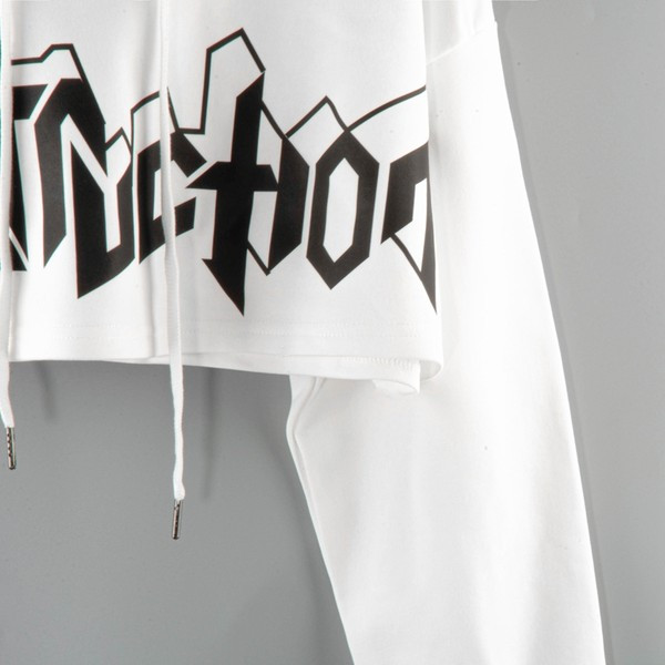 Naiste dressipluus trükikirjaga - lühike mudel