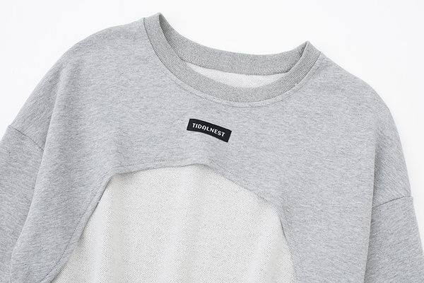 Νέο μοντέλο γυναικεία κοντή μπλούζα με οβάλ λαιμόκοψη - τρία χρώματα