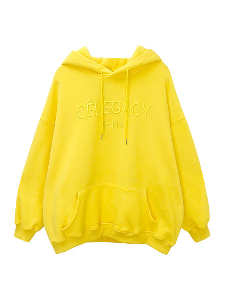 Lai naiste dressipluus kapuutsiga ja tikandiga