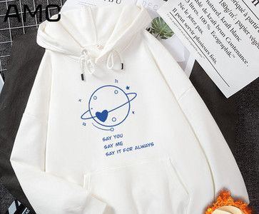 Mitmes värvitoonis kapuutsiga igapäevane naiste dressipluus