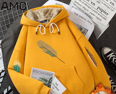 Γυναικείο χειμωνιάτικο φούτερ με κουκούλα και τσέπη