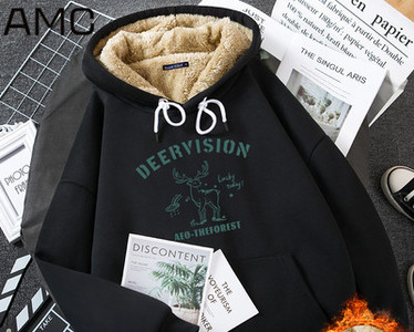 Γυναικείο χειμωνιάτικο φούτερ με κουκούλα και τσέπη