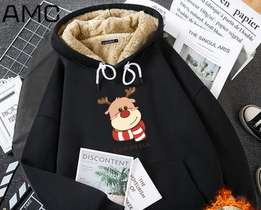 Γυναικείο χειμωνιάτικο φούτερ με κουκούλα και τσέπη