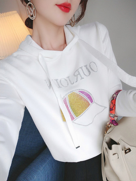 Kaunistuskividega naiste dressipluus