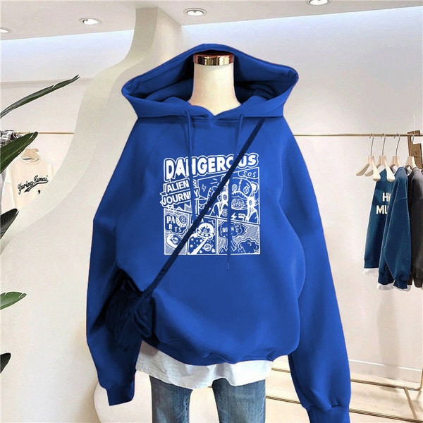 Uut mudelit aplikatsiooniga naiste dressipluus - mitut värvi