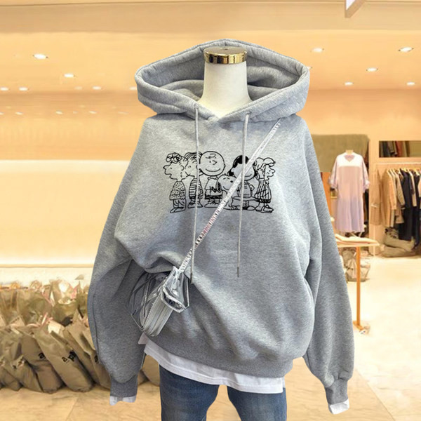 Naiste sooja voodri ja kapuutsiga dressipluus