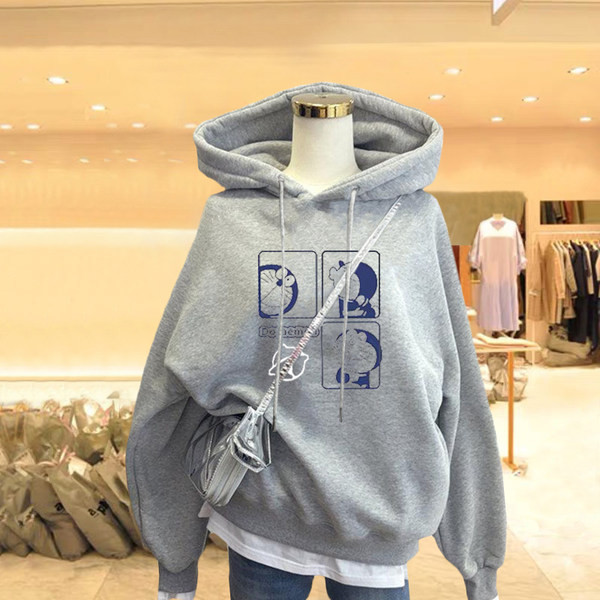 Igapäevane naiste kapuutsiga dressipluus