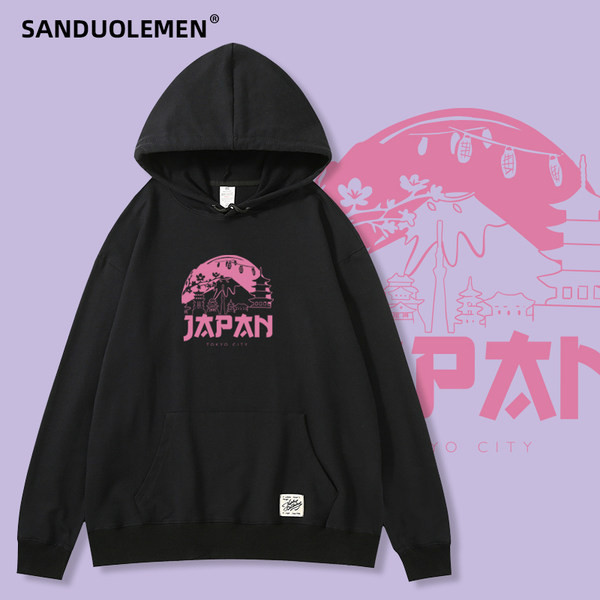 Päevane naiste dressipluus kapuutsi ja taskuga - kolme värvi