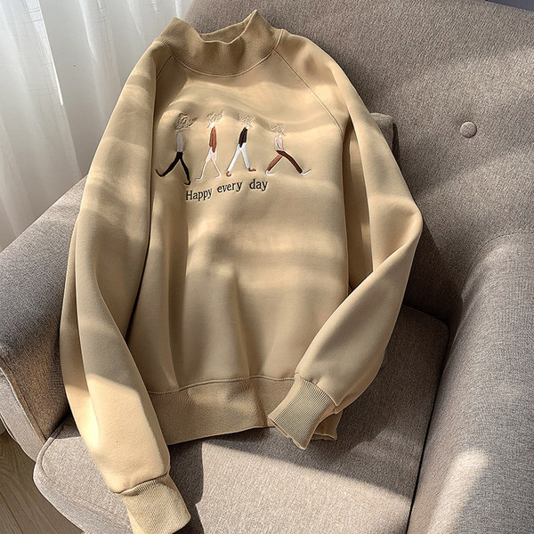 Sulevoodriga vabaaja naiste pluus - beež ja lilla