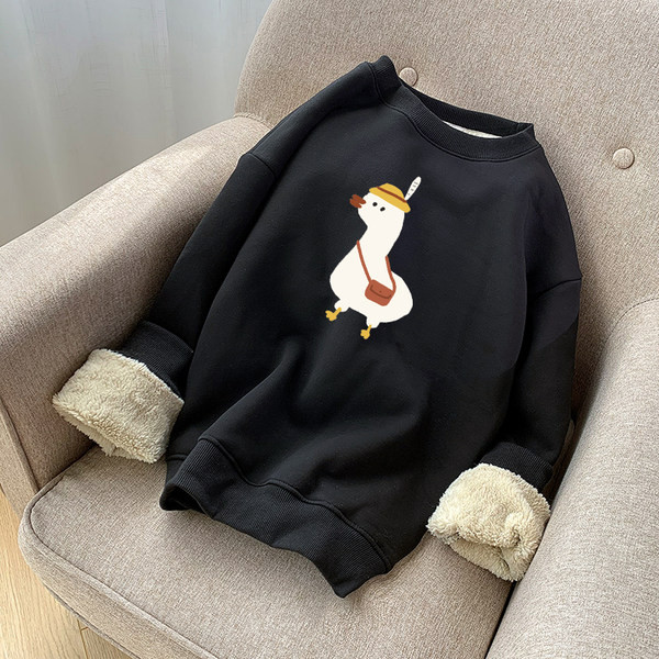 Naiste vabaaja pluus trükise ja sulevoodriga