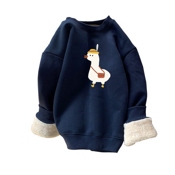 Naiste vabaaja pluus trükise ja sulevoodriga