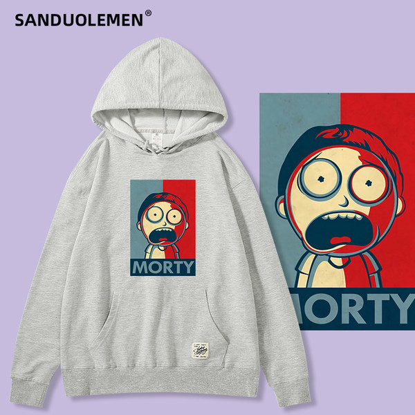 Γυναικείο casual φούτερ με κουκούλα και έγχρωμη στάμπα