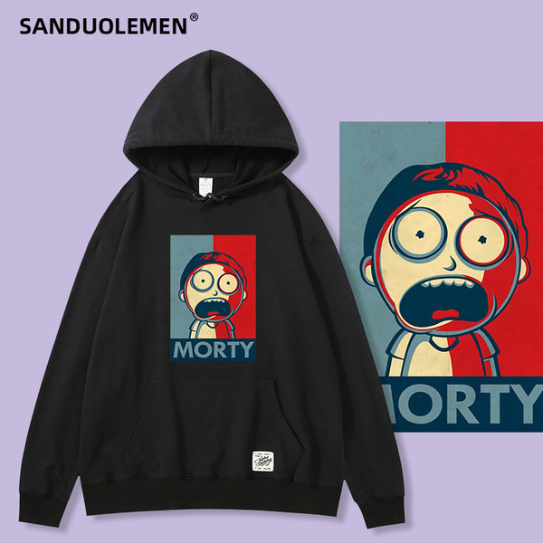 Γυναικείο casual φούτερ με κουκούλα και έγχρωμη στάμπα