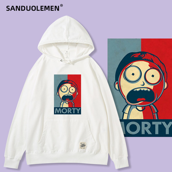 Γυναικείο casual φούτερ με κουκούλα και έγχρωμη στάμπα