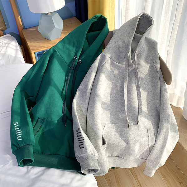 Naiste vabaaja kapuutsi ja taskutega dressipluus