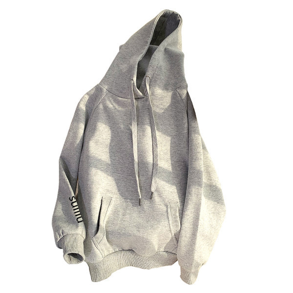 Naiste vabaaja kapuutsi ja taskutega dressipluus