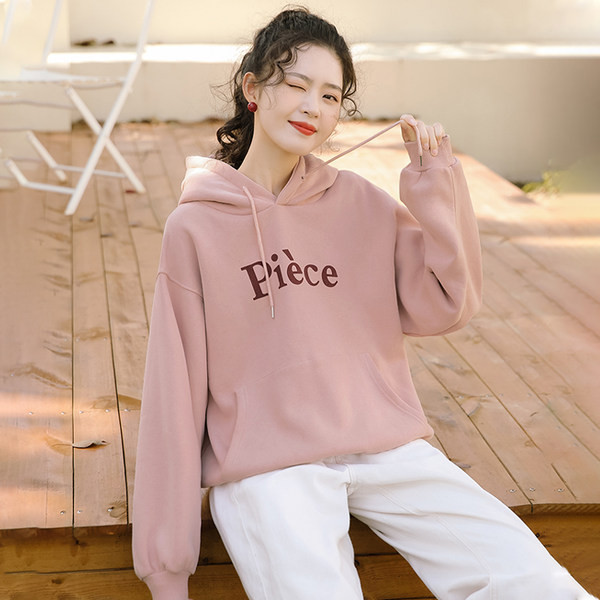 Igapäevane naiste dressipluus kirja ja kapuutsiga