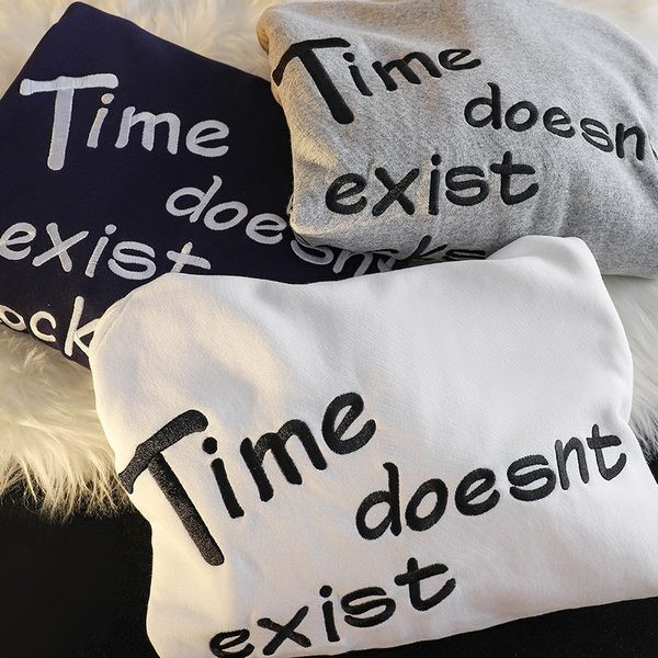 Καθημερινό φούτερ με κουκούλα και κέντημα