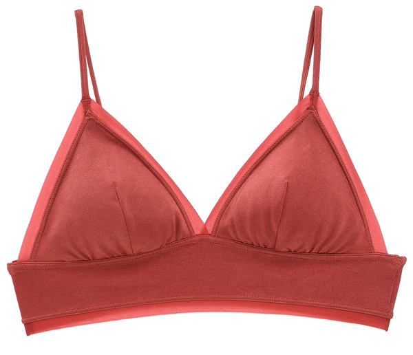 Naiste rinnahoidja õhukeste rihmadega mitu mudelit