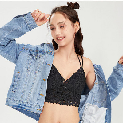 Moodne naiste rinnahoidja tüüpi rinnahoidja pitsiga