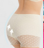 Komplekt kahest pitsikujulisest bokserist