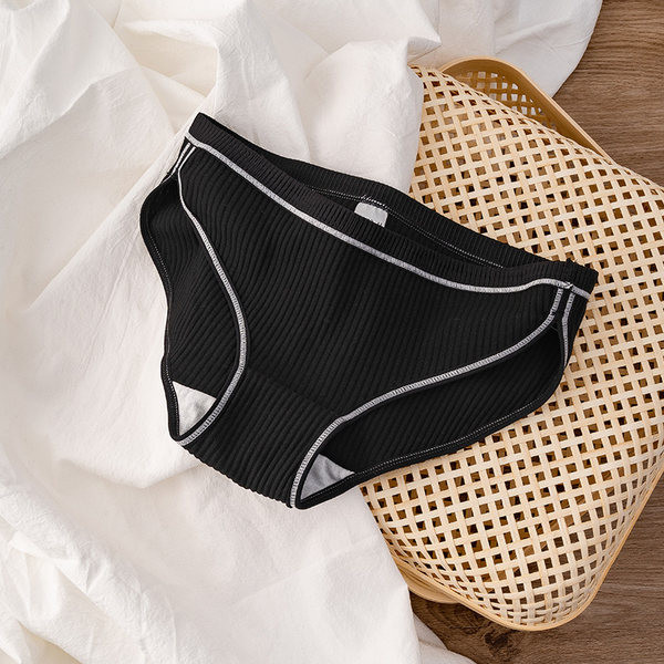 Õmblusteta puuvillased naiste bikiinid