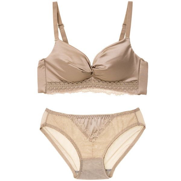 Γυναικείο μεταξωτό σετ  σουτιέν και  μπικίνι