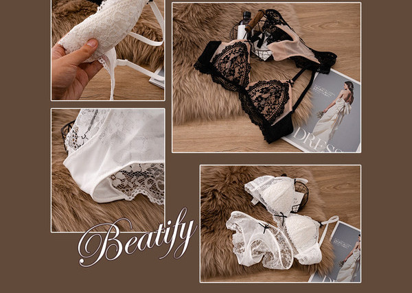 Naiste pesukomplekt pitsist bikiinidega