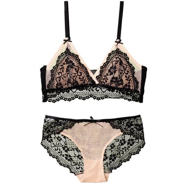 Naiste pesukomplekt pitsist bikiinidega