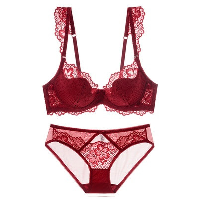 Naiste stiilne pitsiga kaheosaline intiimne komplekt