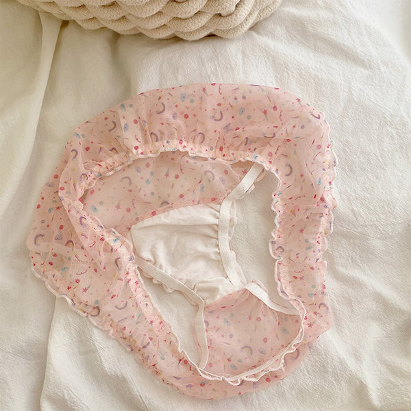 Naiste bikiinid võrgu ja paelaga