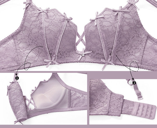 Pesu rinnahoidjast ja bikiinidest - neli värvi