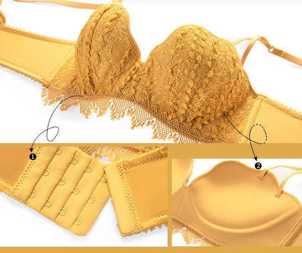 Naiste kaheosaline rinnahoidja ja bikiinirinnahoidja