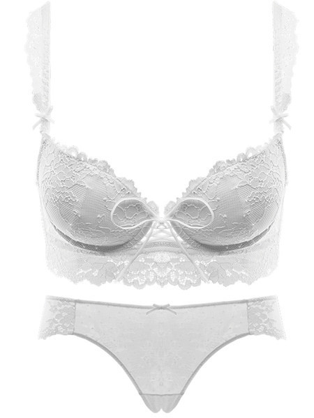 Μοντέρνο σετ   εσώρουχων δαντέλας δύο μερών