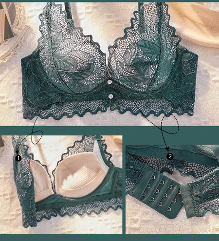 Naiste pitsikomplekt kolmnurksete tassidega